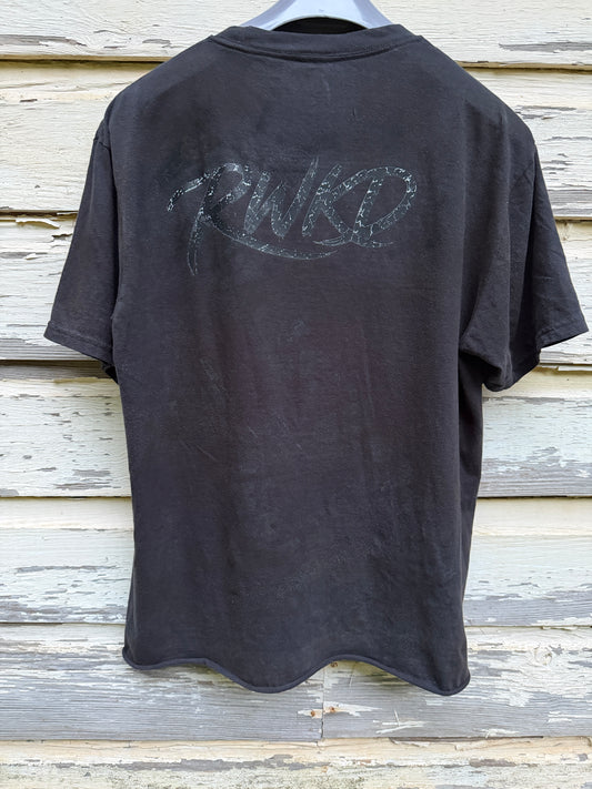 Reworked “Vintage Black” Style Tee - Large