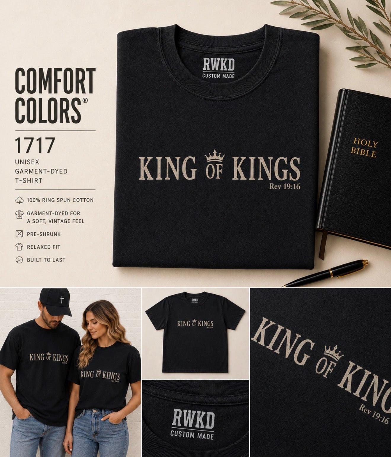 King π of Kings Unisex Large
