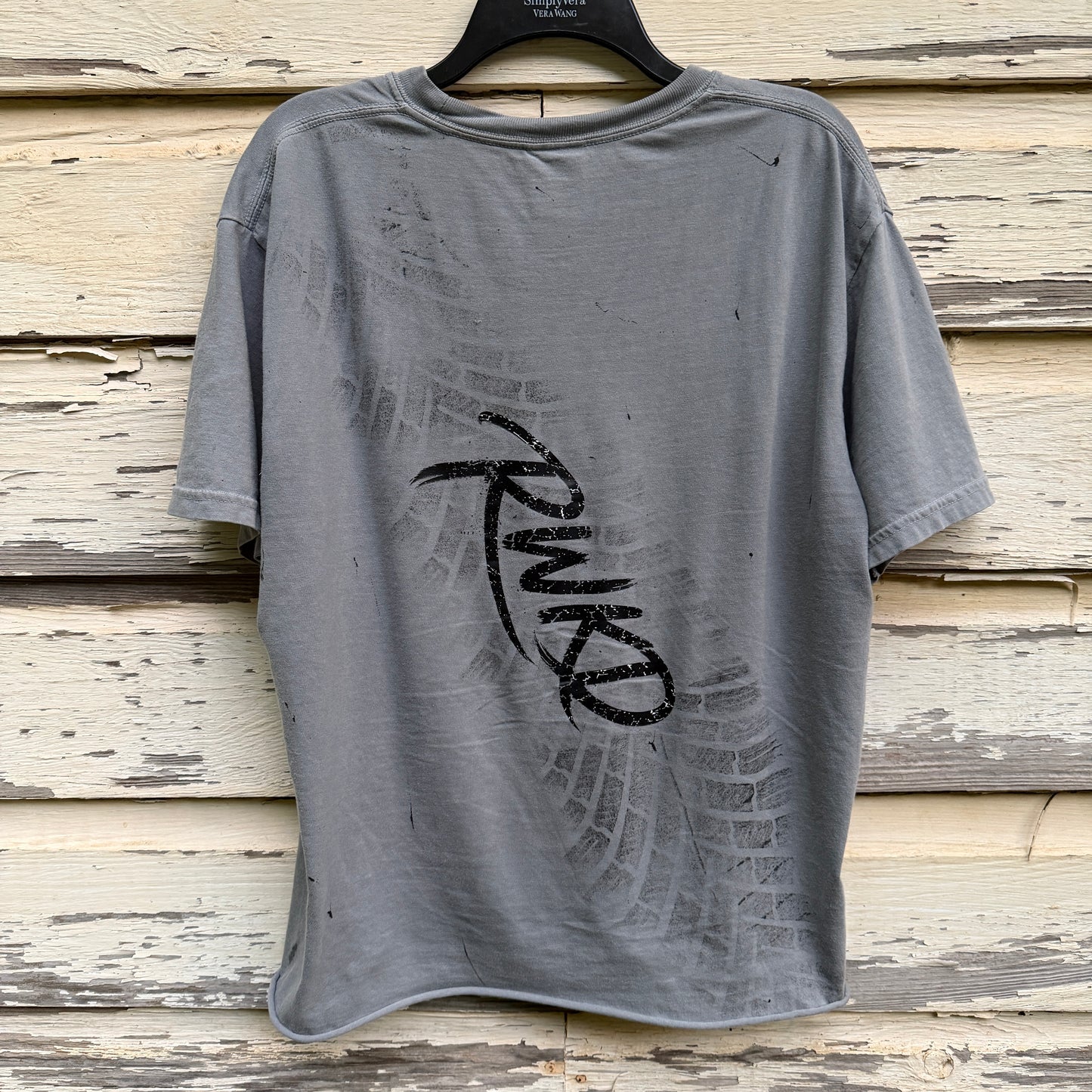 Reworked Crop Tee Gray ~ Large ~