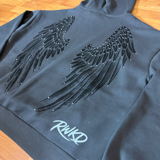 RWKD Women Boxy Fit Hoodie Wings 💎