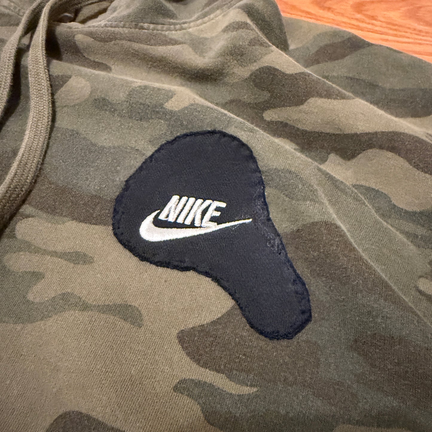 Reworked Camo Patch Hoodie