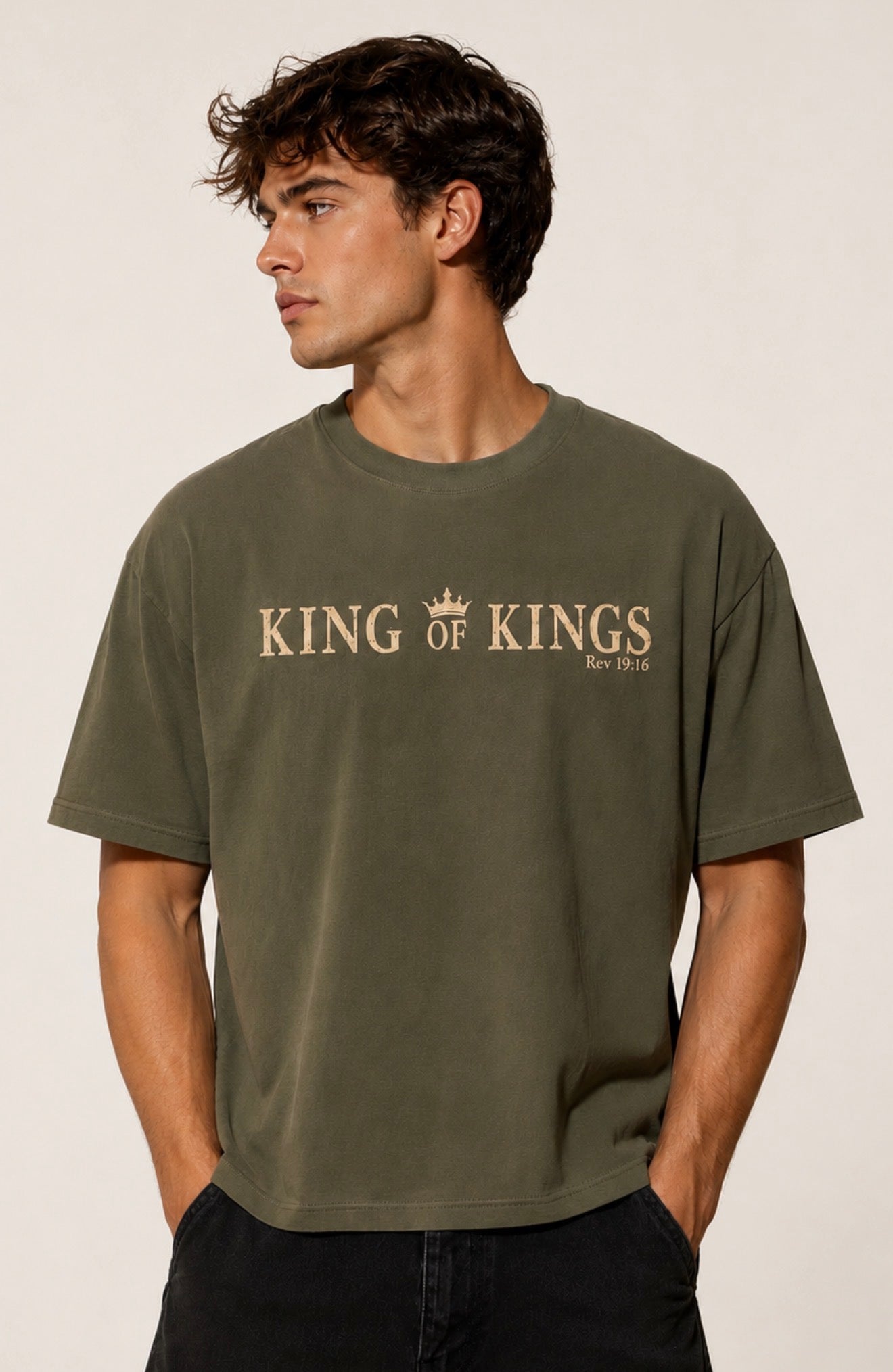 Kings Boxy Crop Tee Medium 🆓 Shipping