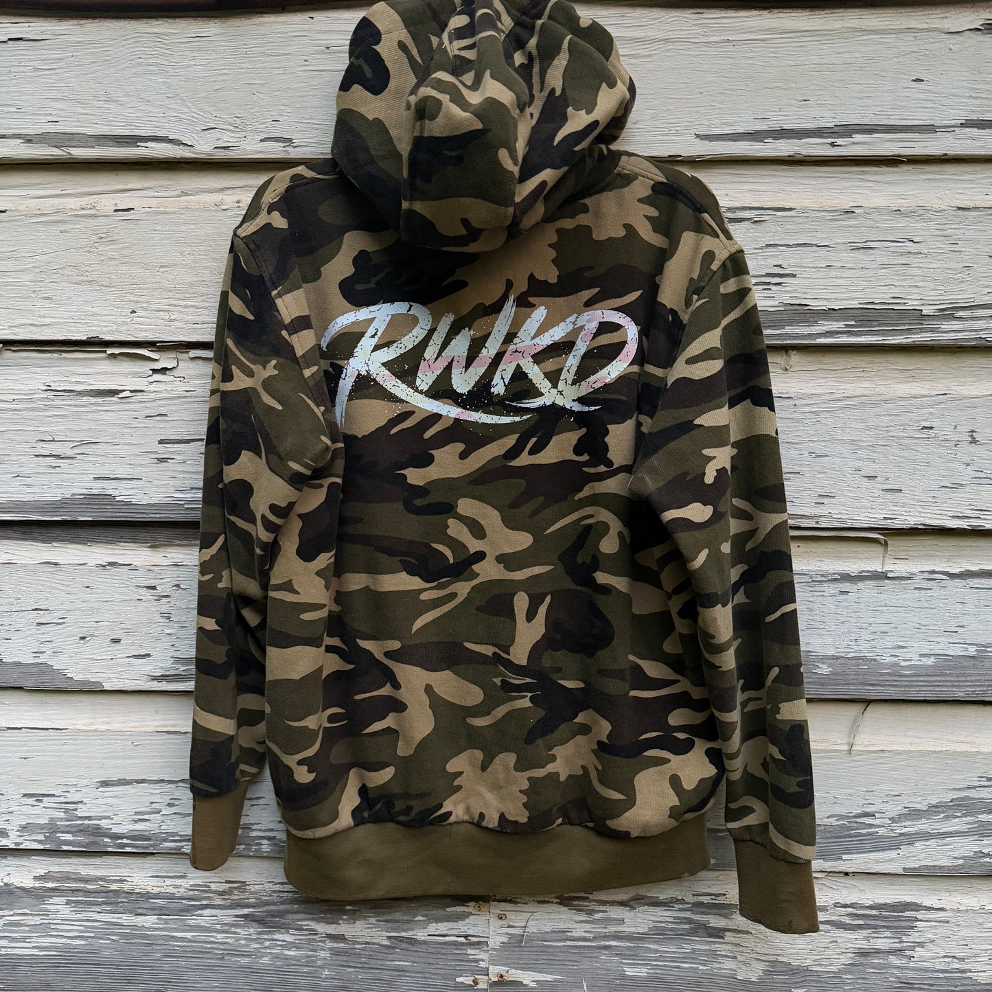 Reworked Camo Zip Hoodie ~ Medium ~ 1 of 1