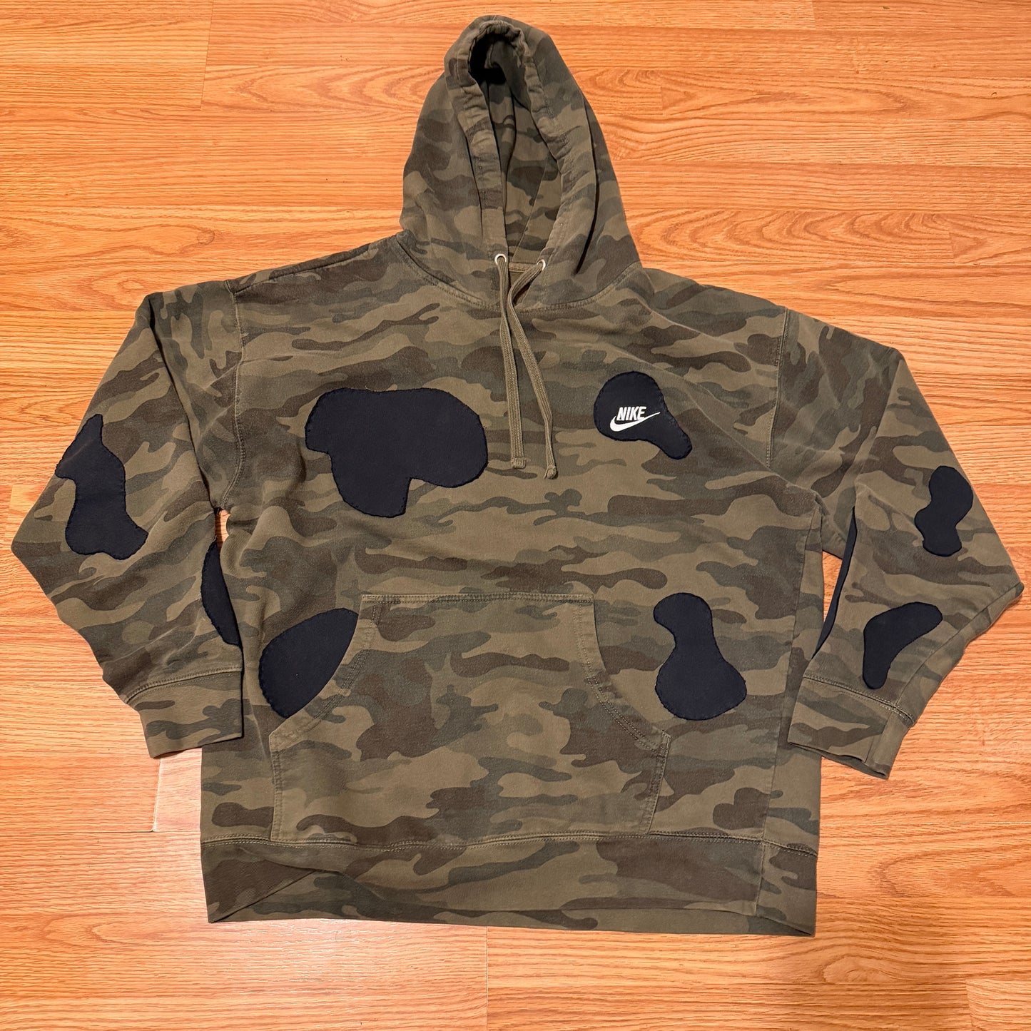 Reworked Camo Patch Hoodie