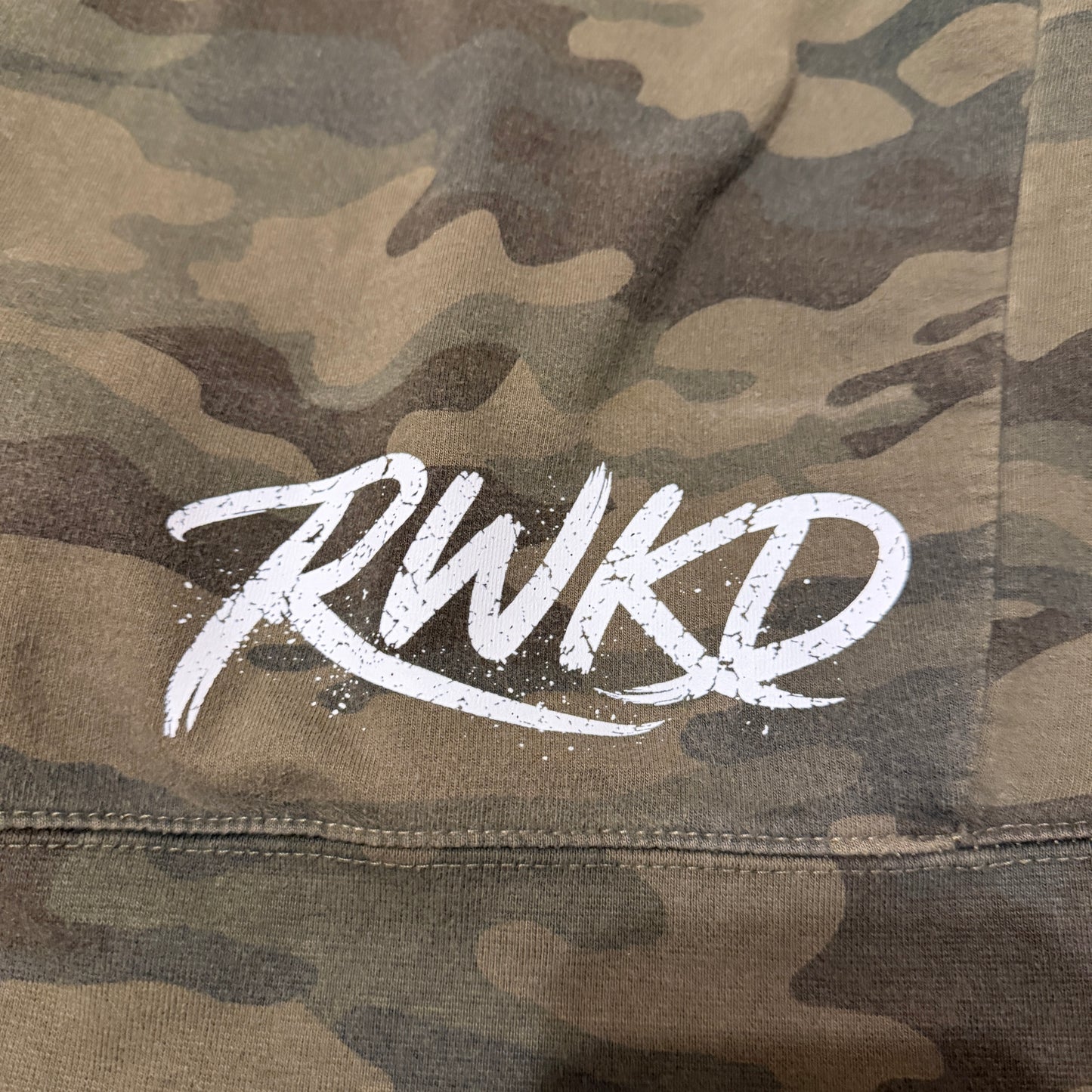 Reworked Camo Patch Hoodie