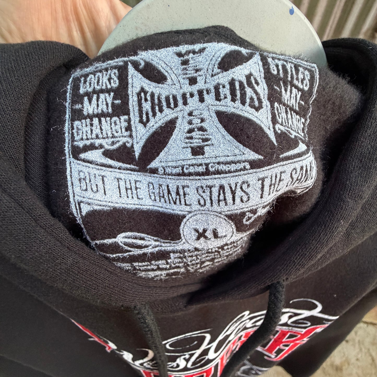 ReWORKeD WCC Hoodie Mens XL “Burnout”