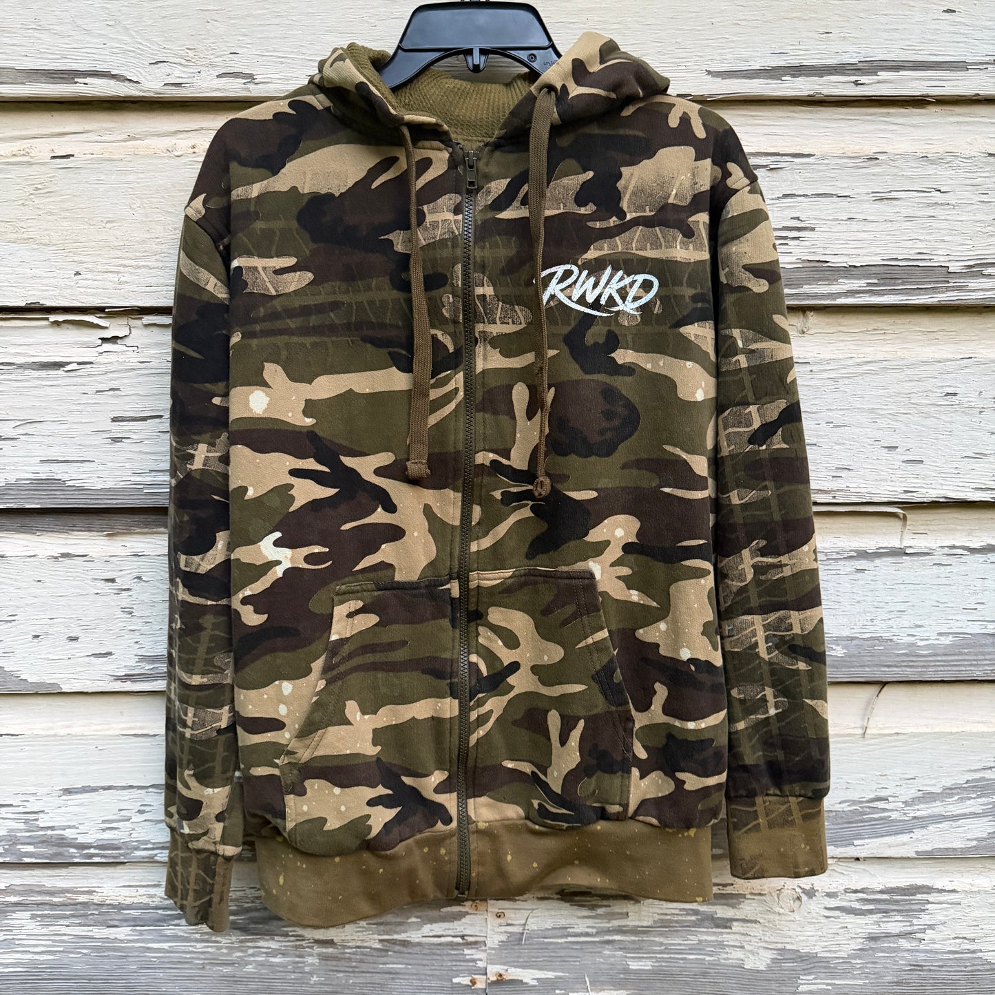 Reworked Camo Zip Hoodie ~ Medium ~ 1 of 1