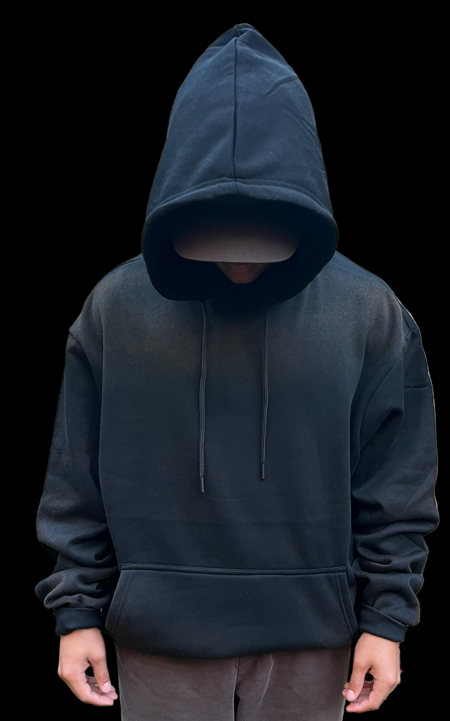 “Walk with GOD” Oversized Hoodie Size Large Light Fade