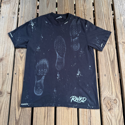 Reworked Chuck 🧵Stitch Tee Comfort Color Garment Dyed Medium