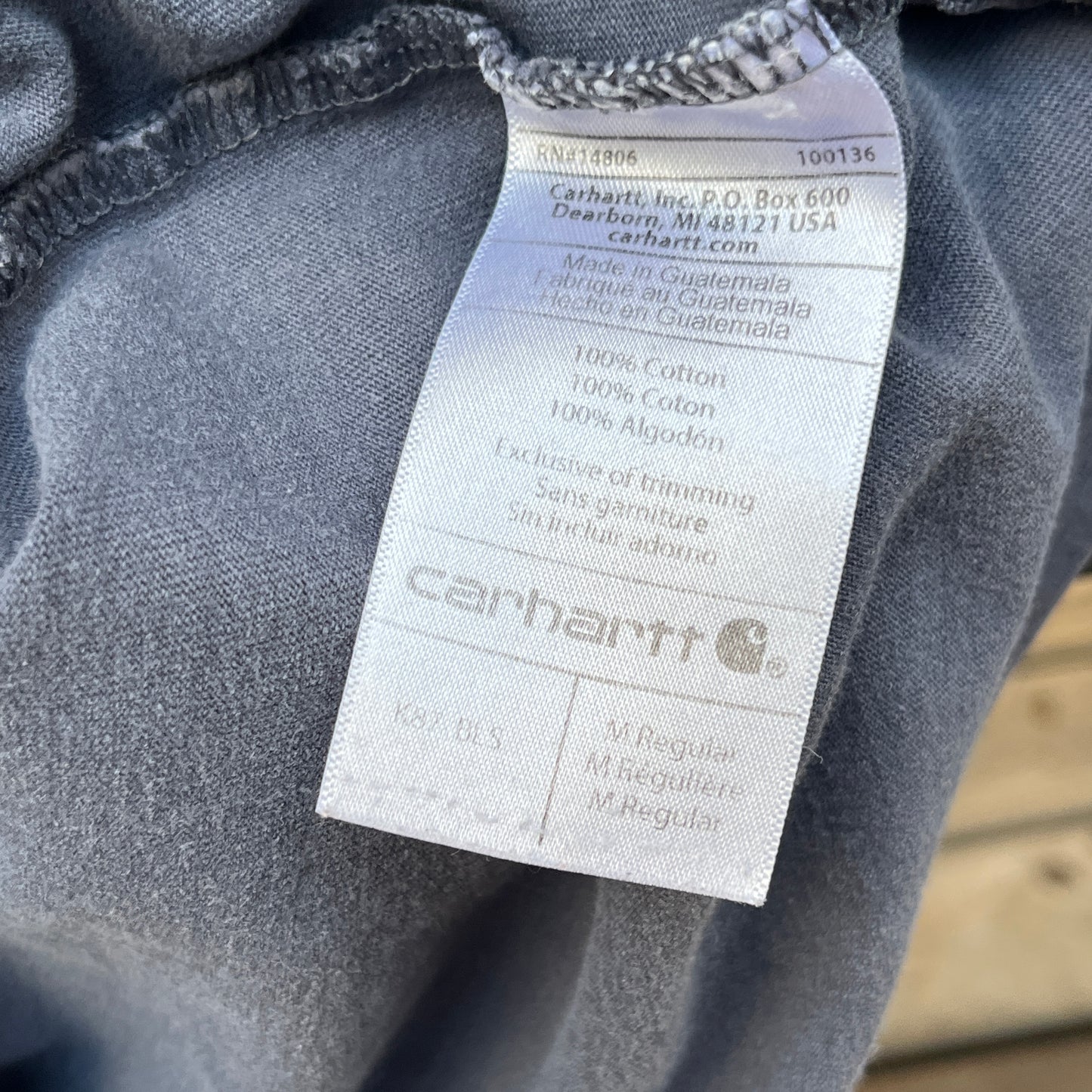 Carhartt Bleached Sun Dried Tee Medium