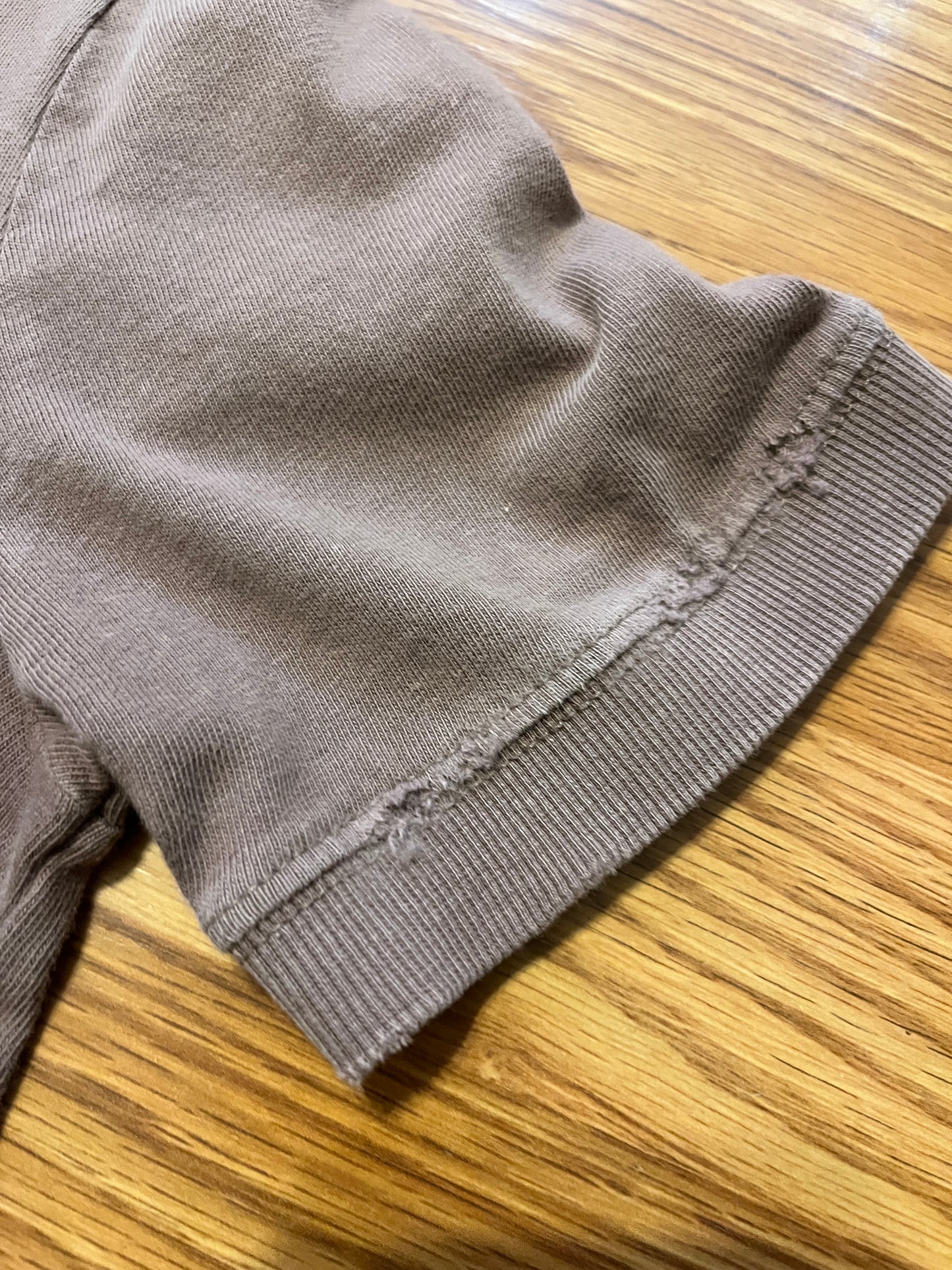 Zara Tee Custom Bleach Distressed Small Garment Dyed