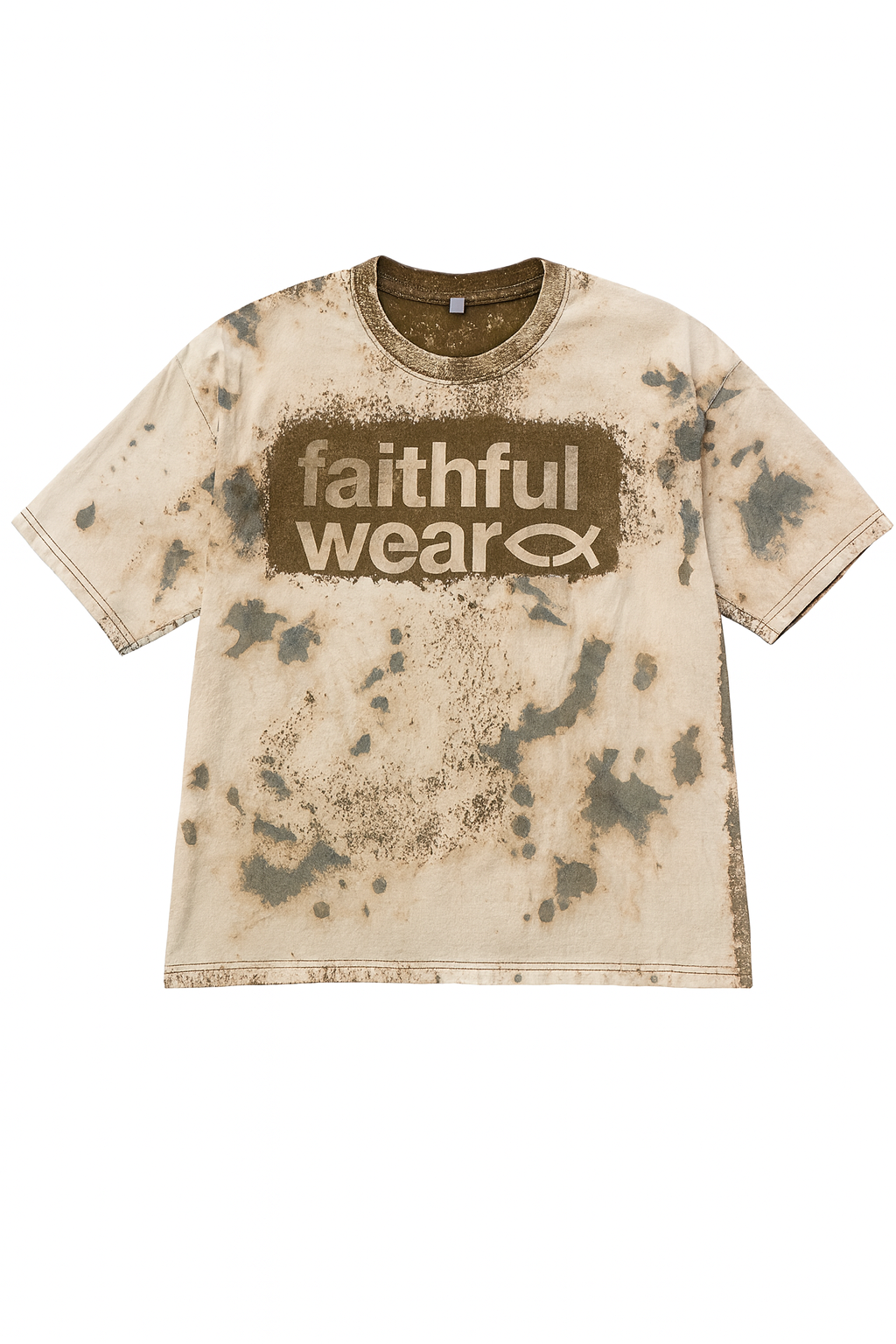 Custom Oversized Boxy Fit Tee Large