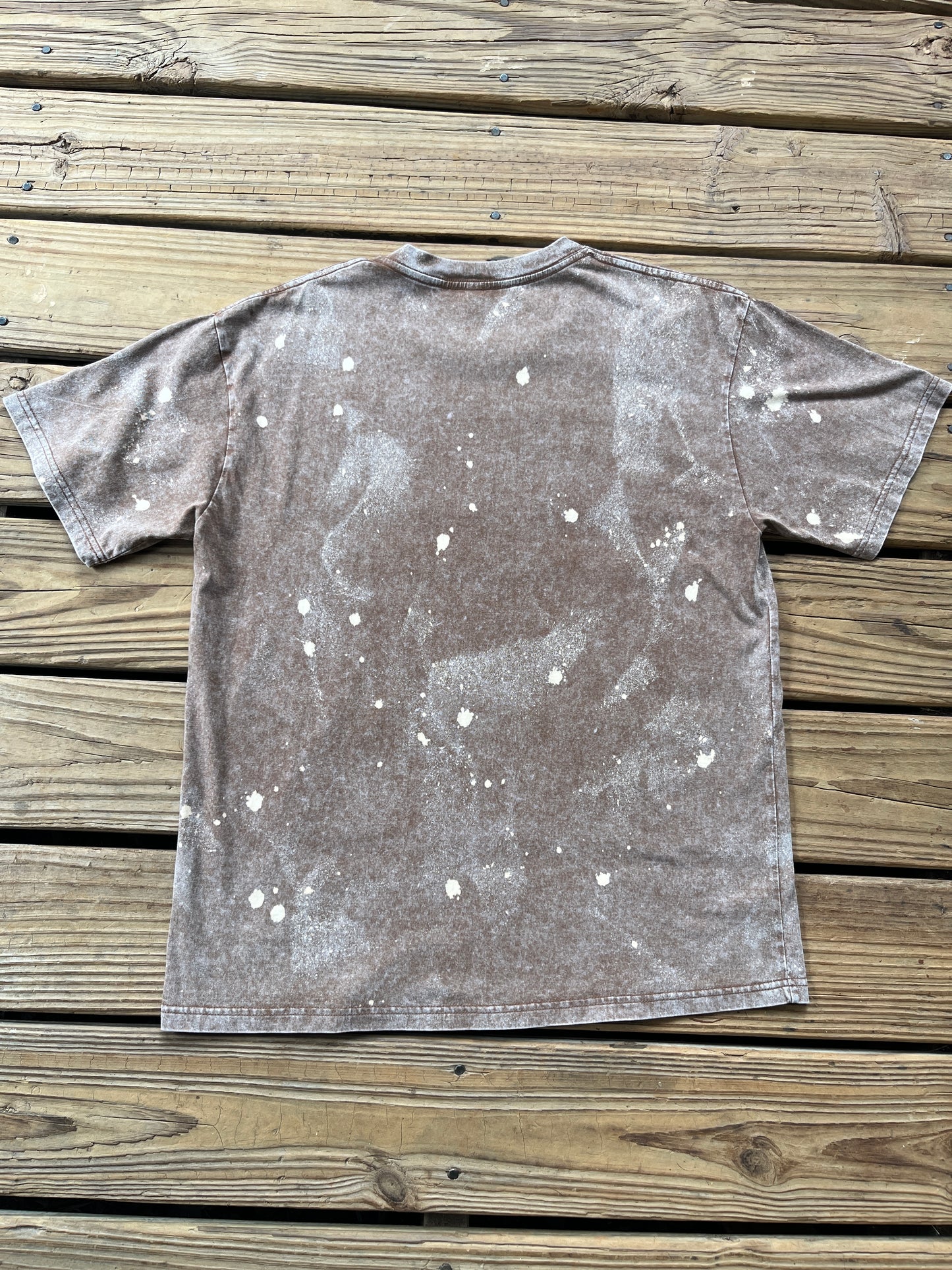 Custom Garment Dyed Oversized Fit Boxy Tee Medium